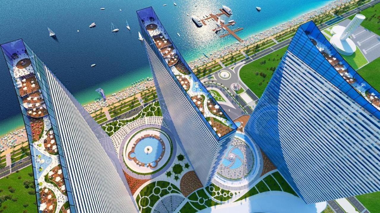 Orbi City Batumi Bagian luar foto